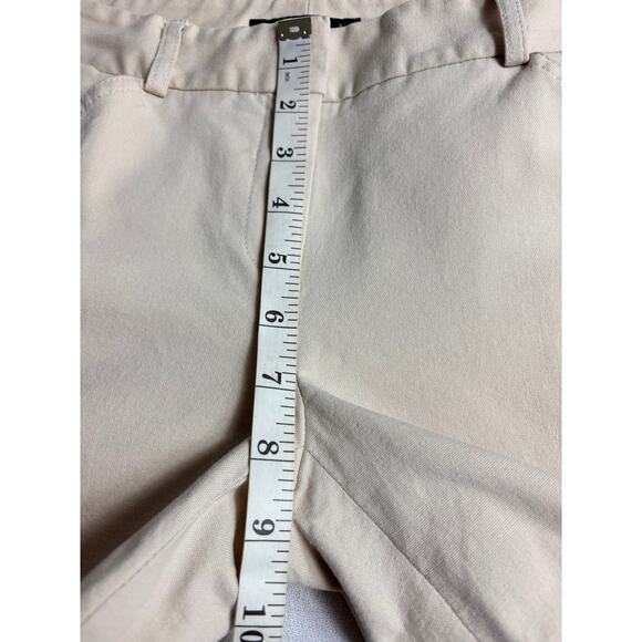 Theory Khaki Pants Women's Size 6 Straight Leg - Picture 5 of 7